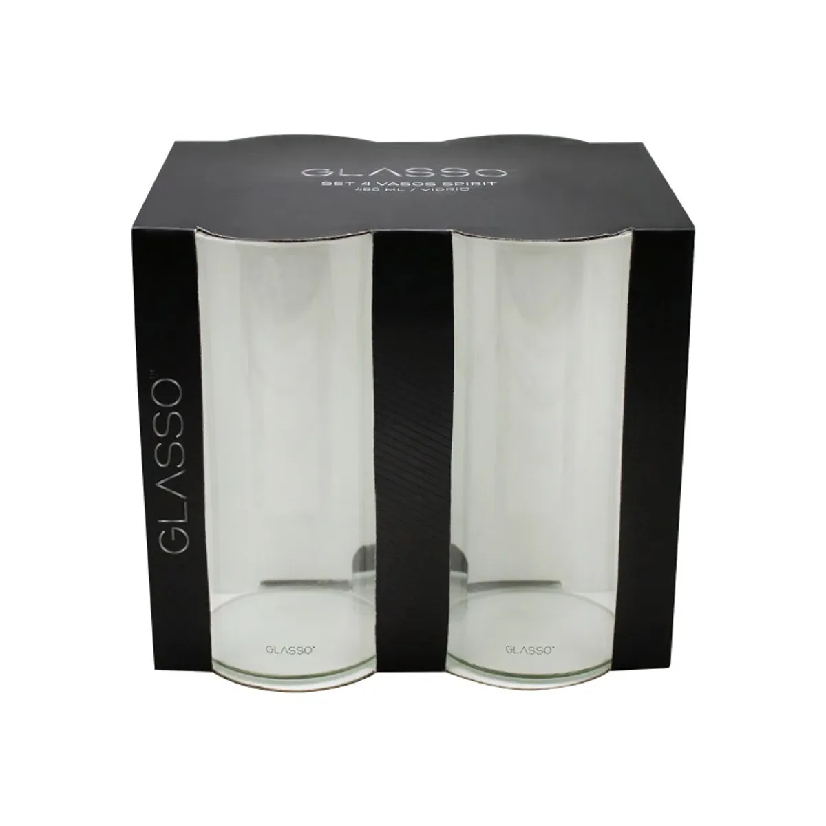 GLASSO - SET 4 VASOS SPIRIT 480ML GLASSO