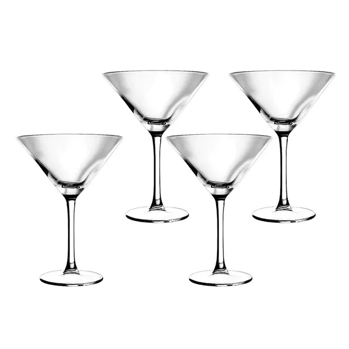 GLASSO - SET 4 COPAS MARTINI GLASSO