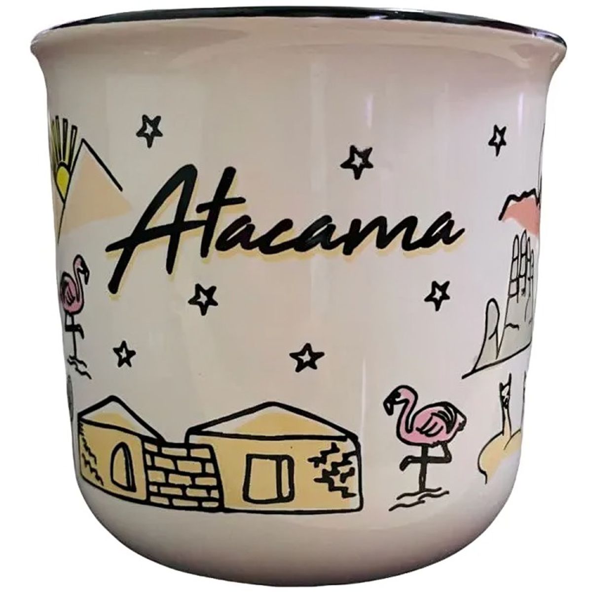 GLASSO - Tazon 12 OZ Vintage Chile Coleection  ccaja Glasso