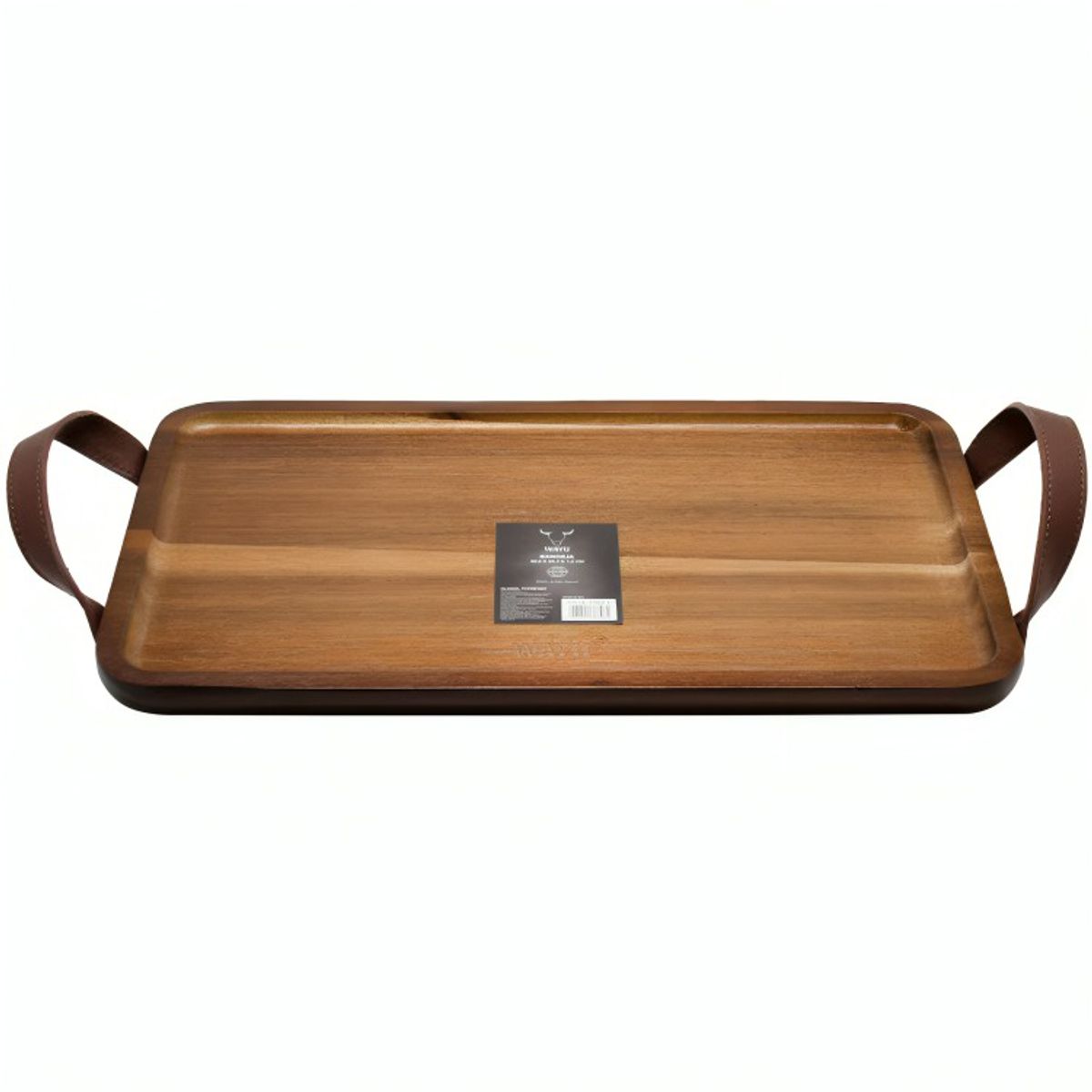 WAYU - BANDEJA ACACIA CON AZAS 35CM WAYU