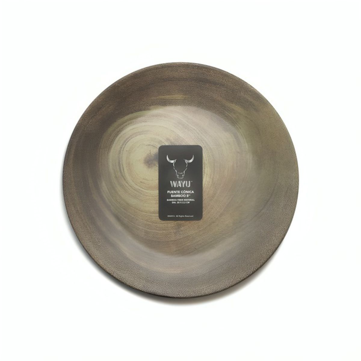 WAYU - Plato Wayu Bamboo Mediano 8