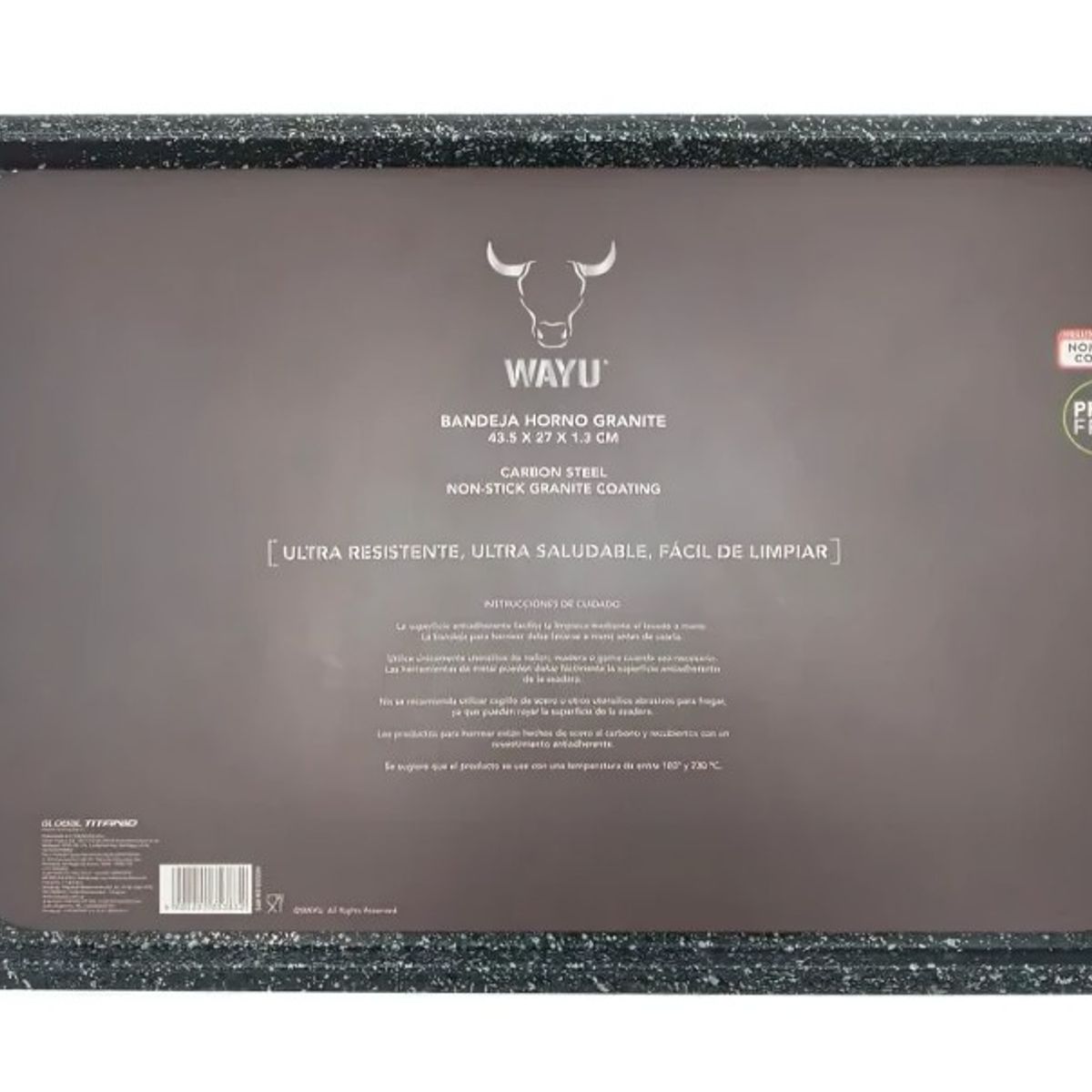 WAYU - BANDEJA HORNO ANTIADHERENTE GRANITE WAYU