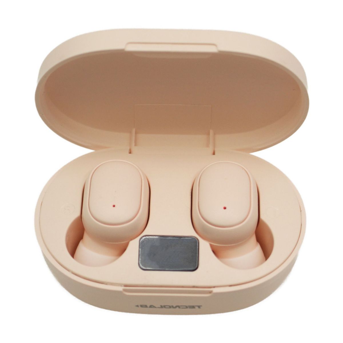 TECNOLAB - Audífonos Inalámbricos Bluetooth con Estuche Rosado - SC