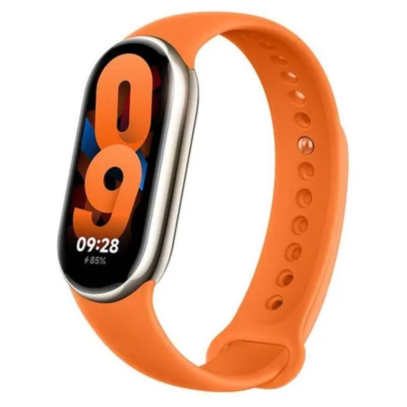 XIAOMI - Correa De Silicona Xiaomi Para Band 8 Naranja