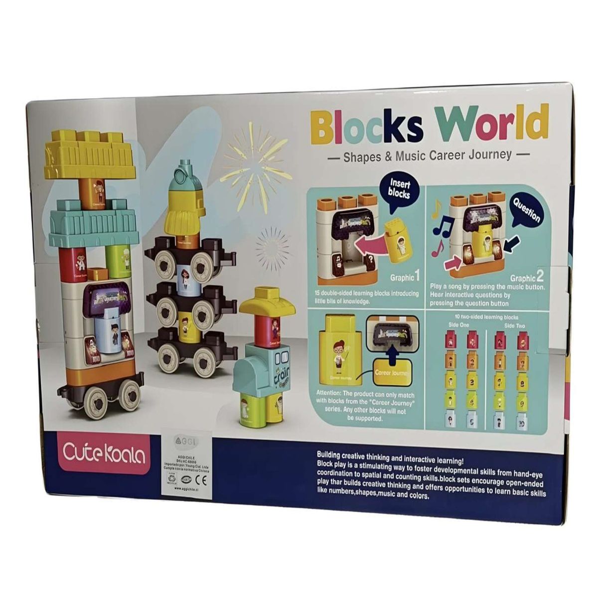 GENERICO - Bloques de Contrucción de Tren con Música