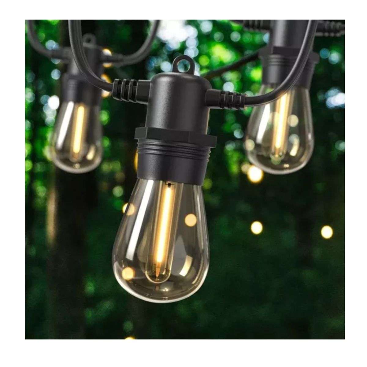 GENERICO - Guirnalda Solar Led 10 Metros Panel Con 10 Ampolletas Led Agregar a favoritos