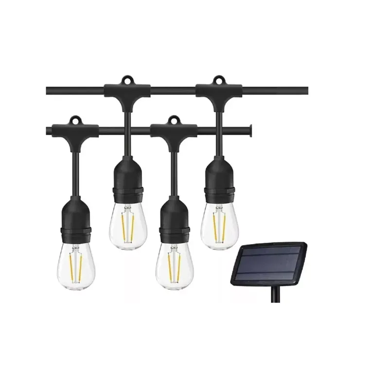 GENERICO - Guirnalda Solar Led 10 Metros Panel Con 10 Ampolletas Led Agregar a favoritos
