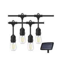 GENERICO - Guirnalda Solar Led 10 Metros Panel Con 10 Ampolletas Led Agregar a favoritos