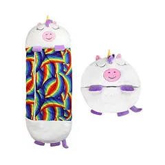 GENERICO - SACO PARA DORMIR PARA NIÑO O NIÑA UNICORNIO BLANCO