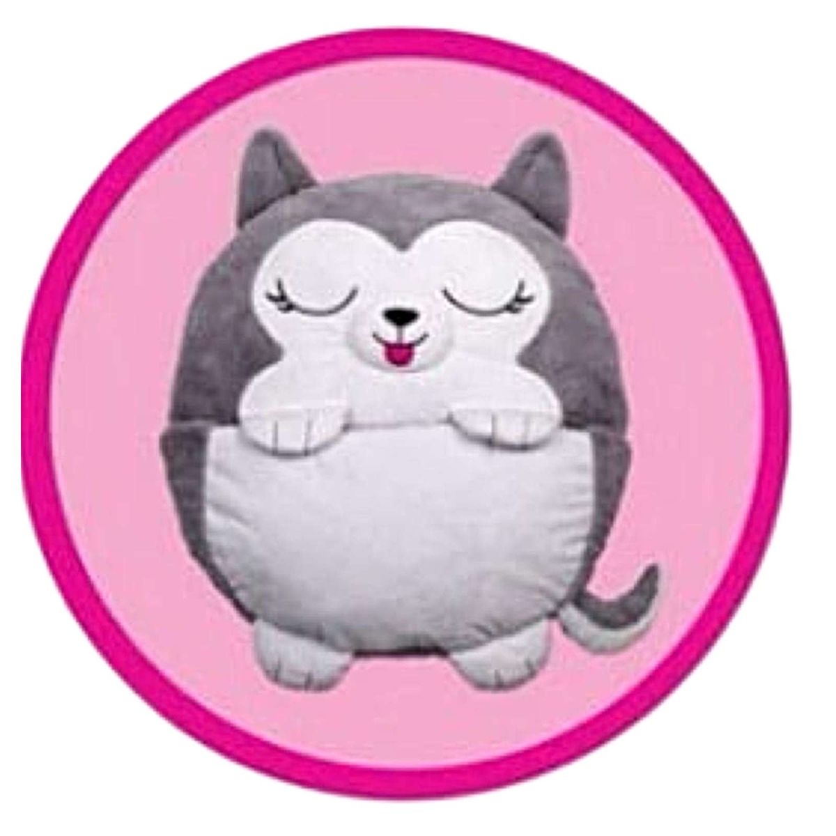 GENERICO - SACO PARA DORMIR PARA NIÑO O NIÑA LOBO GRIS.