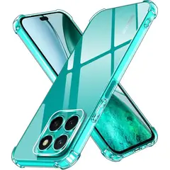 GENERICO - Carcasa Antishock Transparente Para Honor X8c - Agua