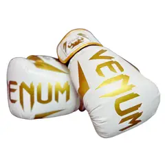 VENUM - GUANTES DE BOXEO EVOLUTION WHITE GOLD 10 OZ