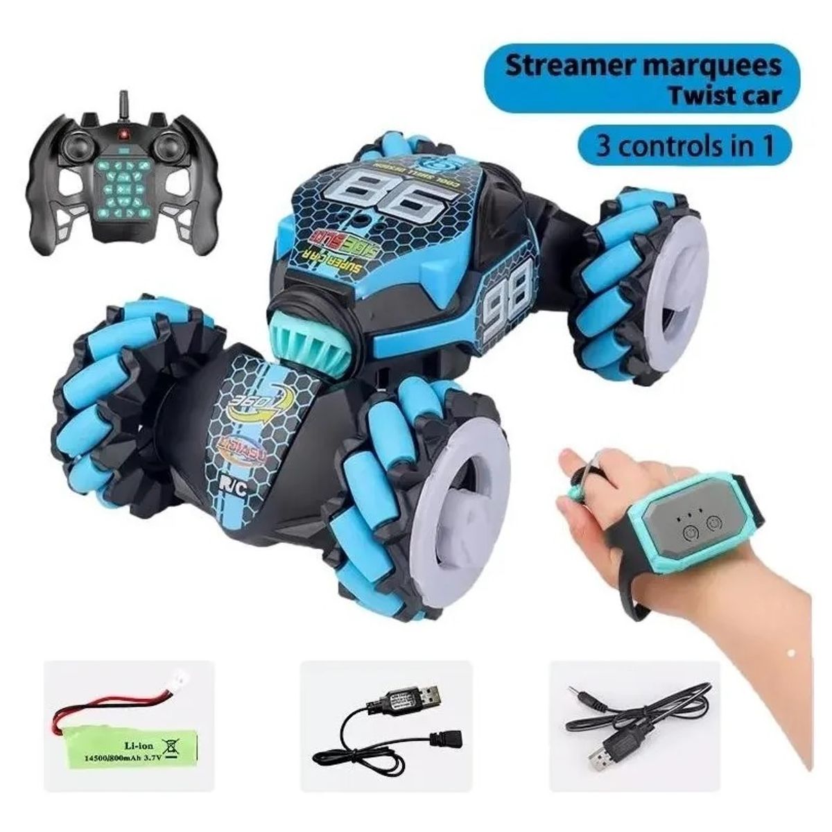 GENERICO - Auto Control Remoto Gravity 3 en 1 por Induccion