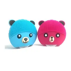 GENERICO - Cepillo Exfoliador Eléctrico Genérica Osito Rosa Usb