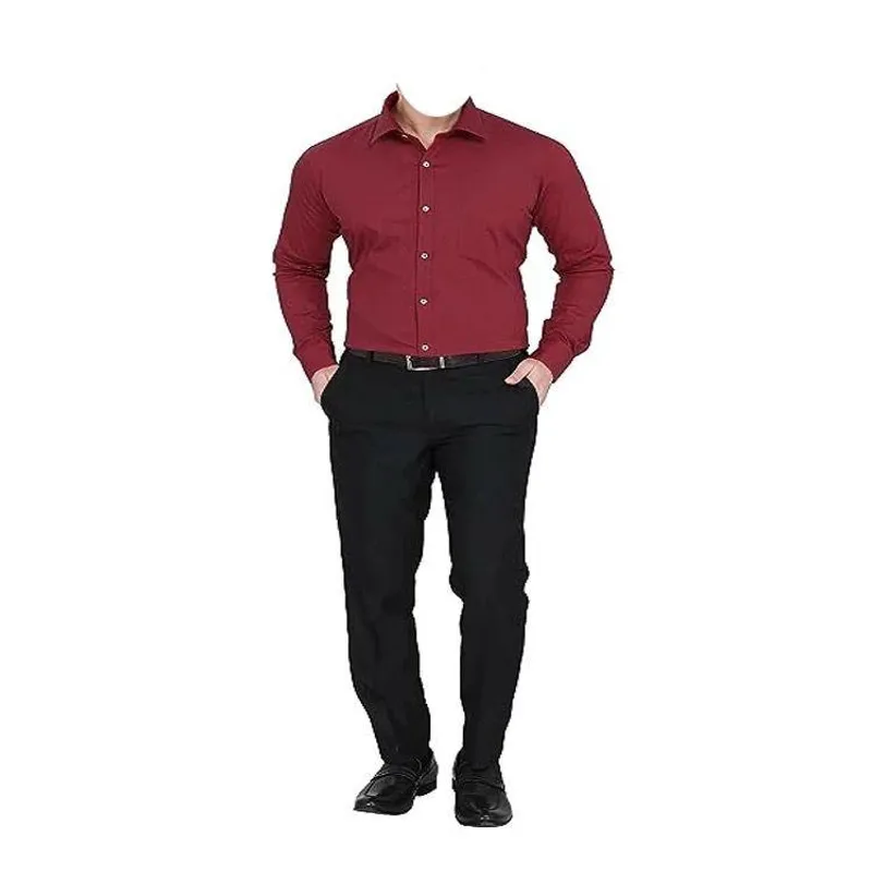 XPRESS RECHARGE - camisa lisa  de vestir  para hombre