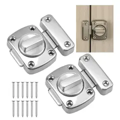 ATURE - 2u Cerraduras De Puerta Para Baño Inodoro Gabinete Turn