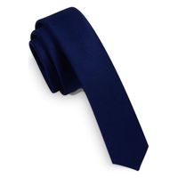 Corbata Delgada Juvenil Sólida Para Hombre Varios Colores