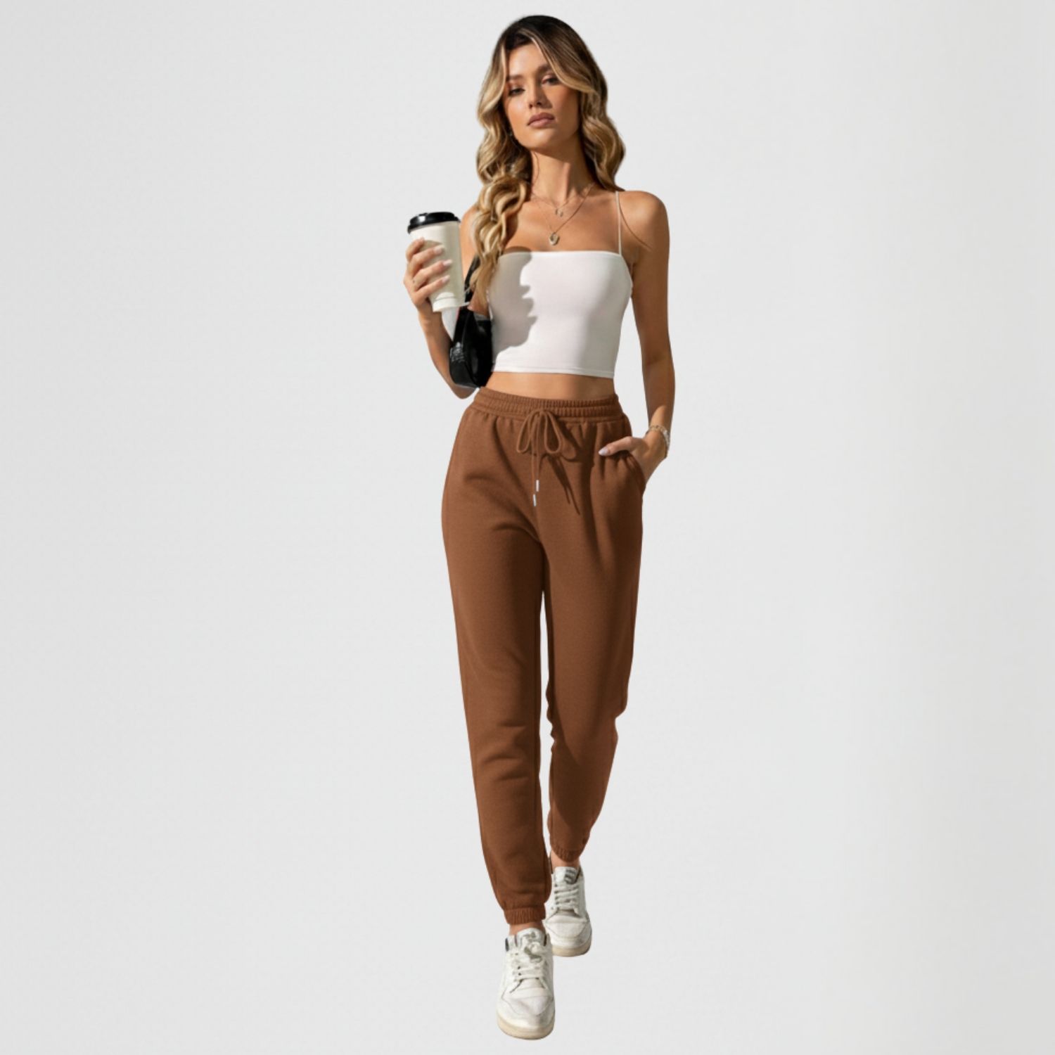 DESIGNERS Pantalon Jogger Buzo de Mujer