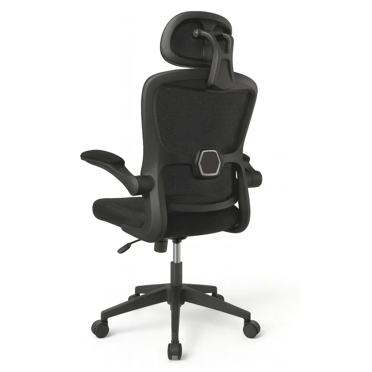 HOMER DESIGN - Silla Ergonómica Oficina Soporte Lumbar Ajustable Giratorio
