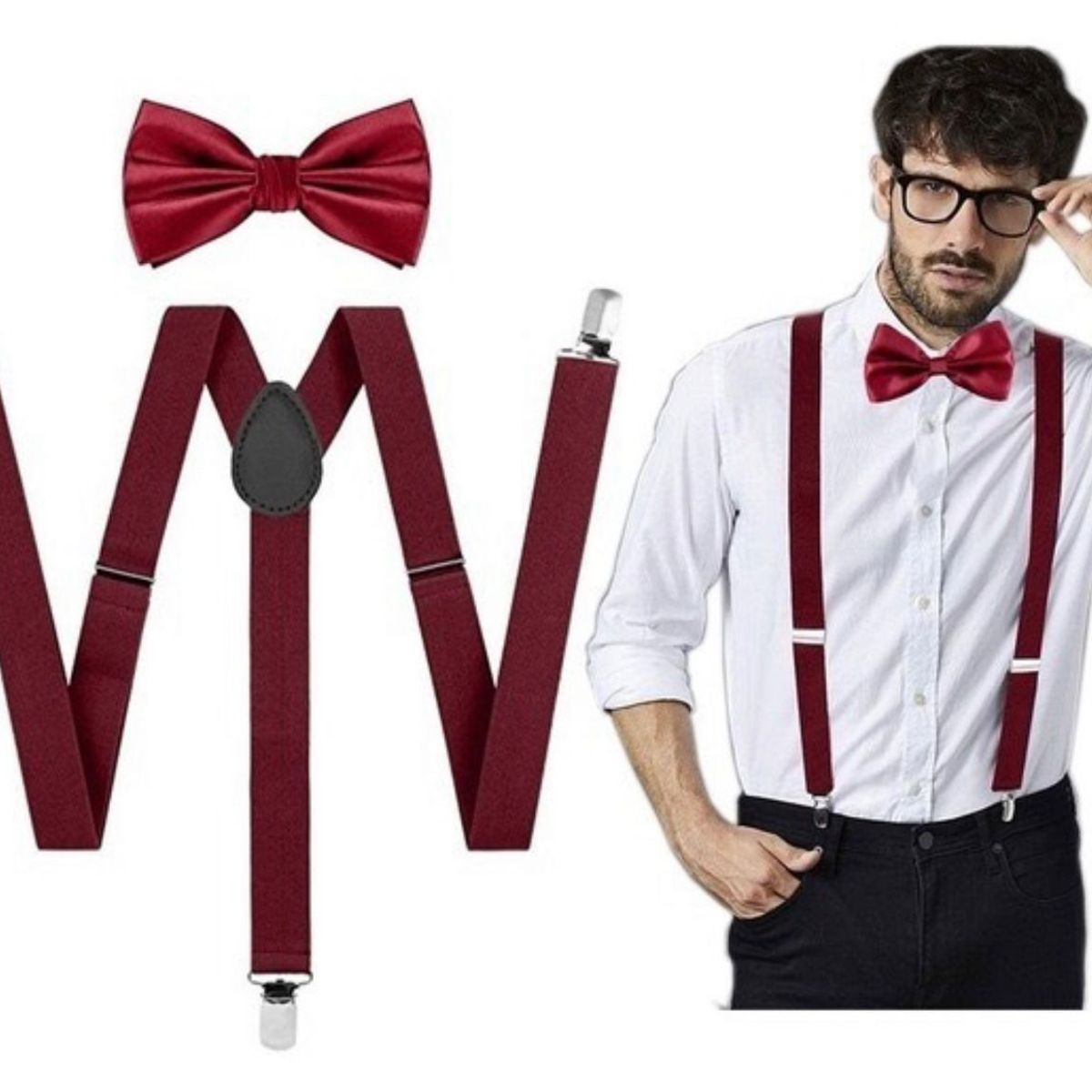 XPRESS RECHARGE - Set Suspensores Tirantes  Humita Para Adultos Hombre  Mujer