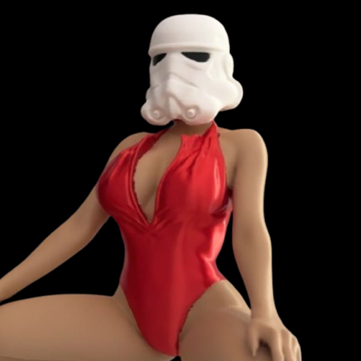 GENERICO - Figura Soldado Imperio - Scarlett Trooper