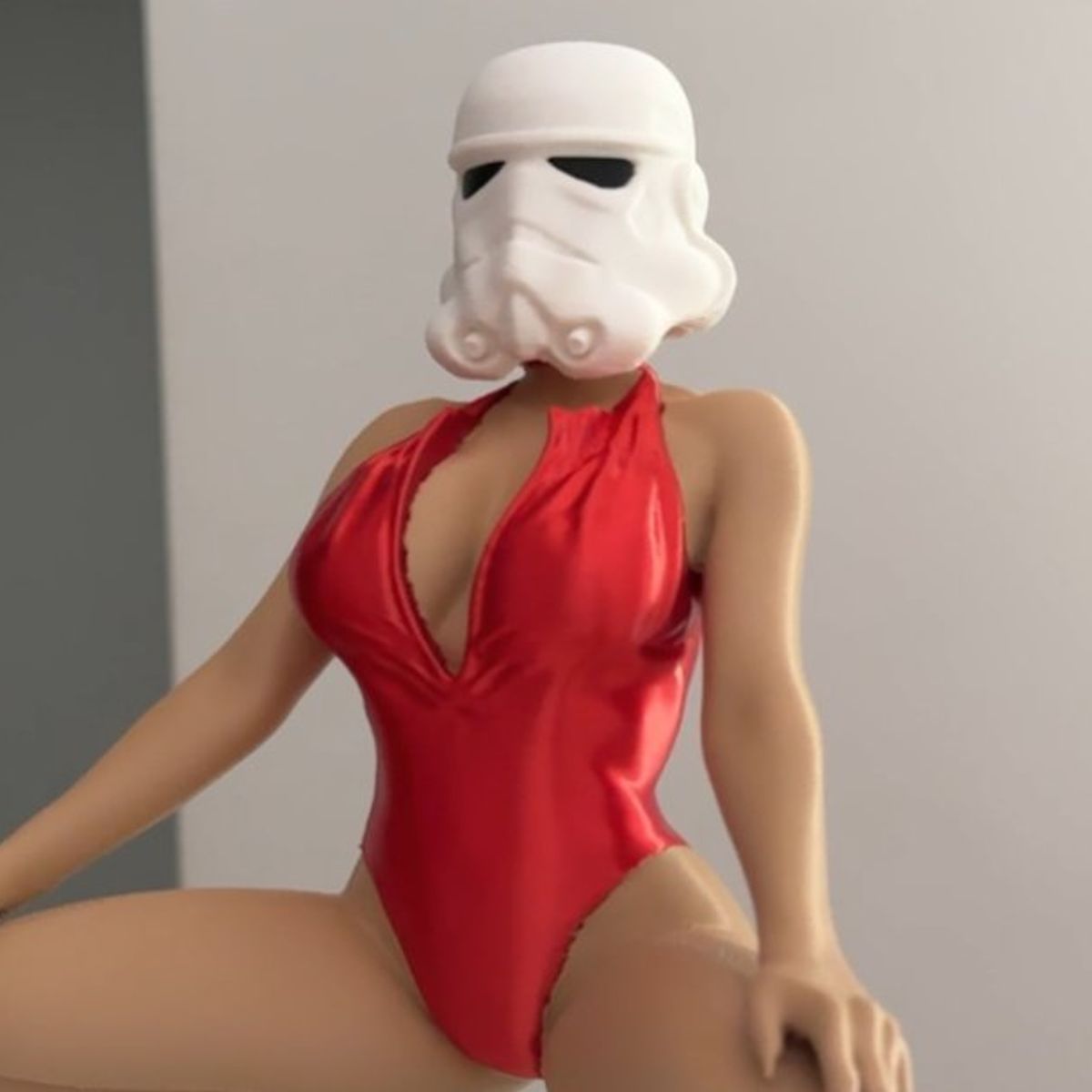 GENERICO - Figura Soldado Imperio - Scarlett Trooper