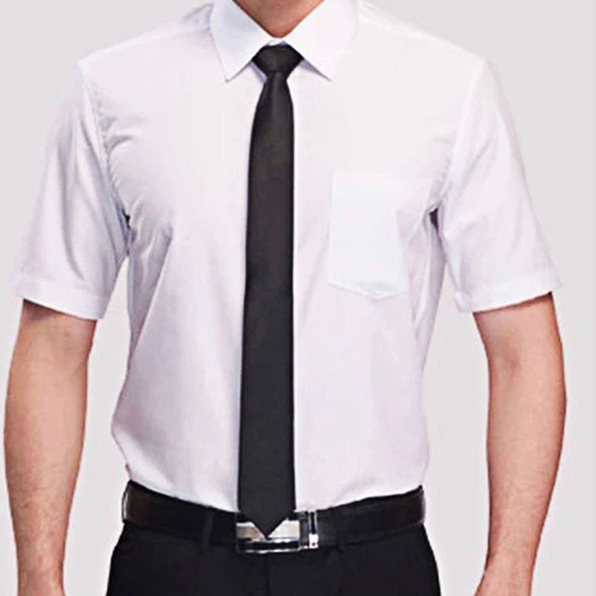 XPRESS RECHARGE - Corbata Lisa Delgada Para Hombre