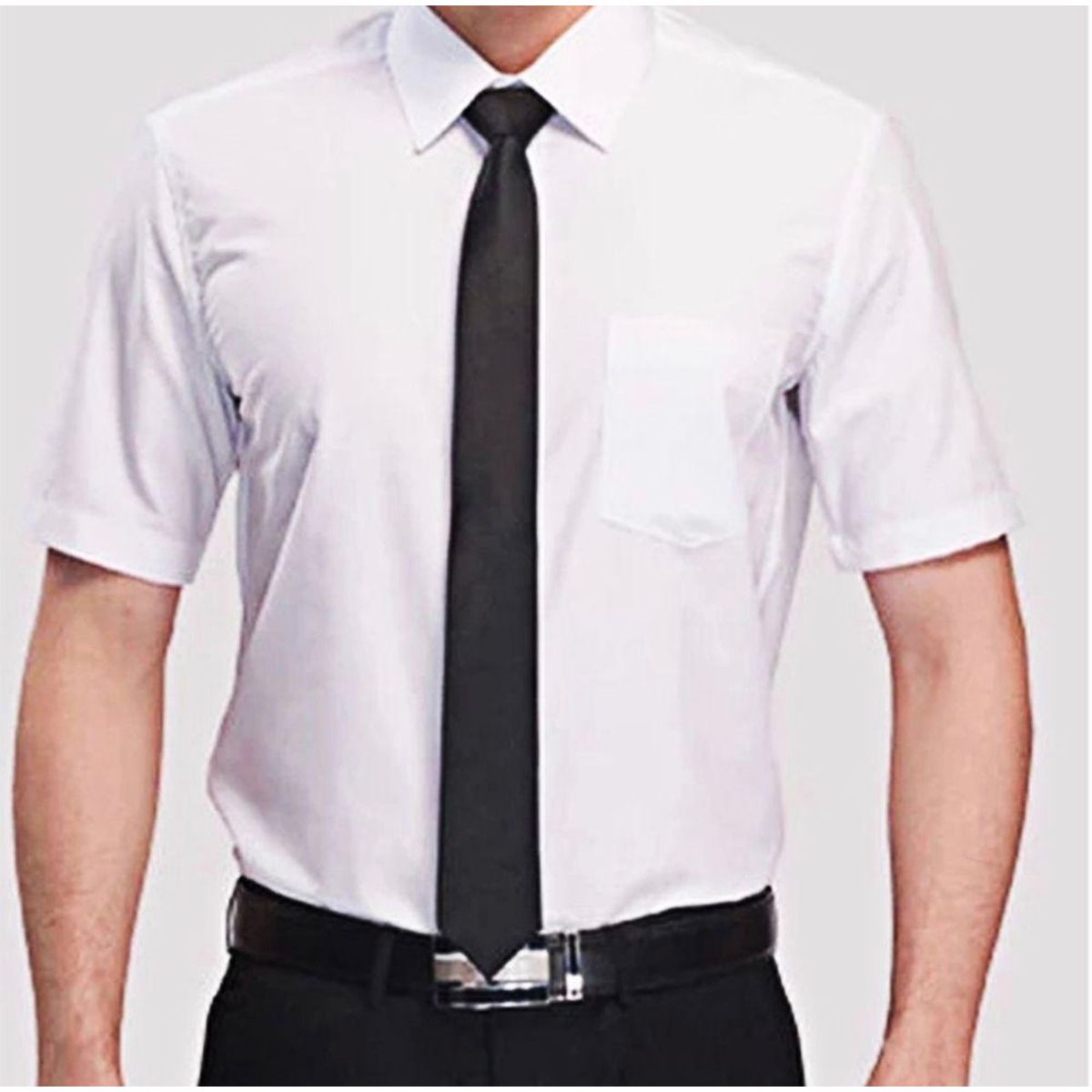 XPRESS RECHARGE - Corbata Lisa Delgada Para Hombre