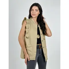 ENIGMATICA BOUTIQUE - Chaqueta Mezclilla Sin Mangas