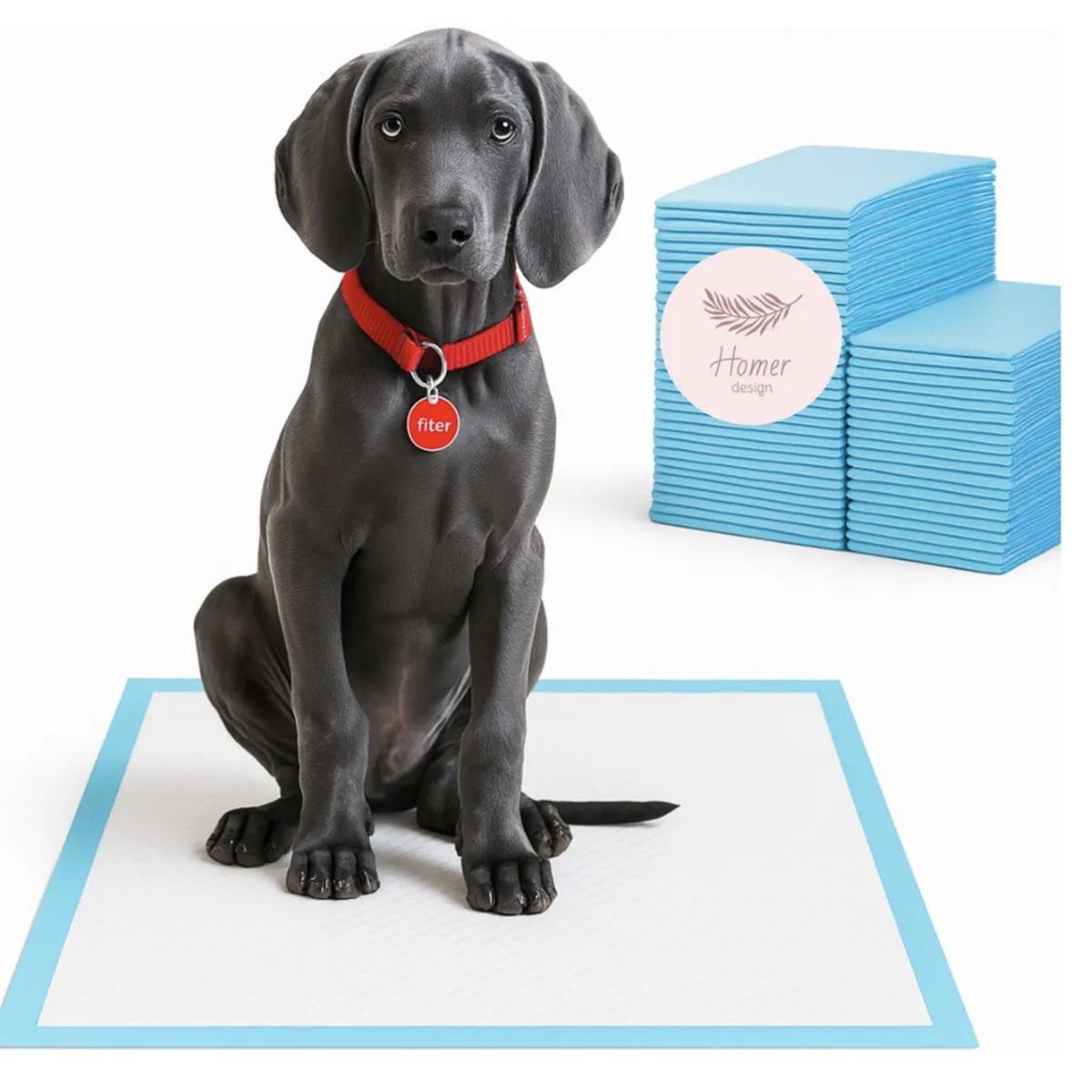 HOMER DESIGN - 40 Sabanillas Perros De Entrenamiento Pañales 60x90Cm