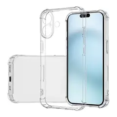 GENERICO - Carcasa Transparente Reforzada Para iPhone 17 Normal
