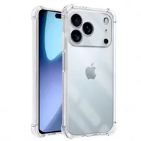 Carcasa Transparente Reforzada Para iPhone 17 Pro Max