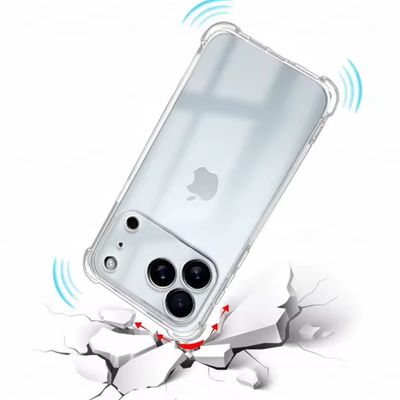 Imagen 2 del producto Carcasa Transparente Reforzada Para iPhone 17 Pro Max