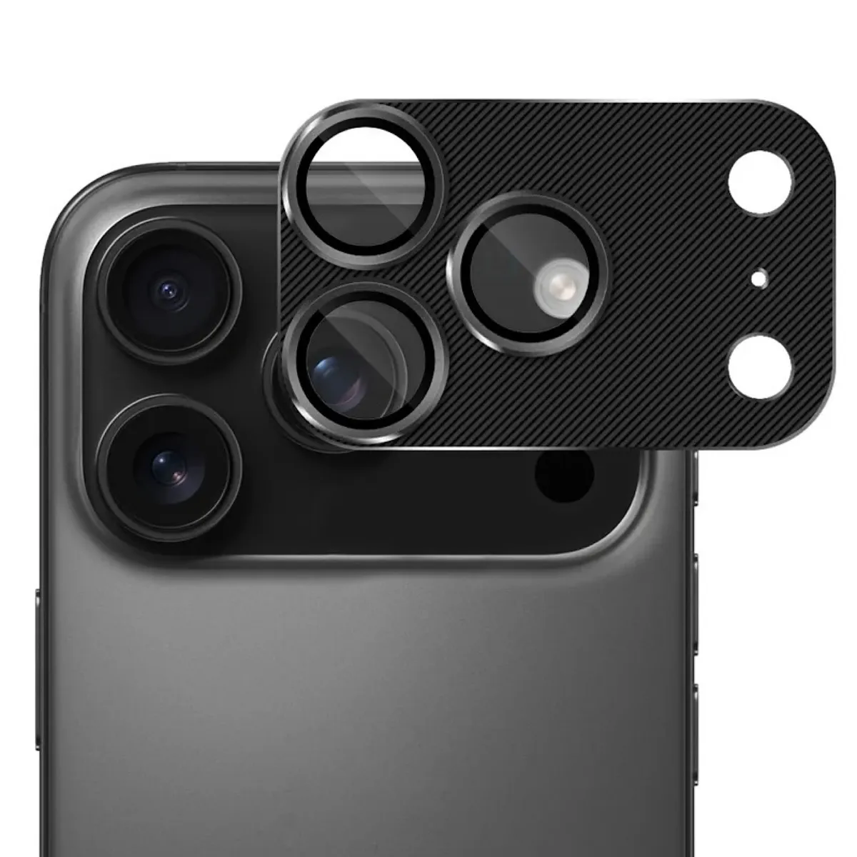 GENERICO - Lámina Cámara Aluminio Para iPhone 17 Pro