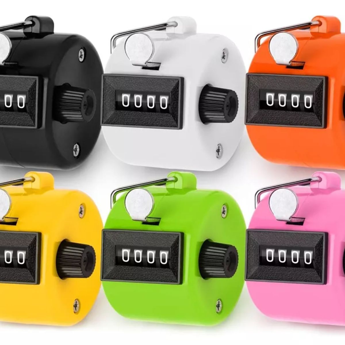 ATURE - Pack 6 De Contadores Mecánico Manual De Clicker Metal