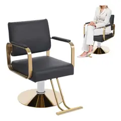 GENERICO - Silla Para Peluqueria Color Negro