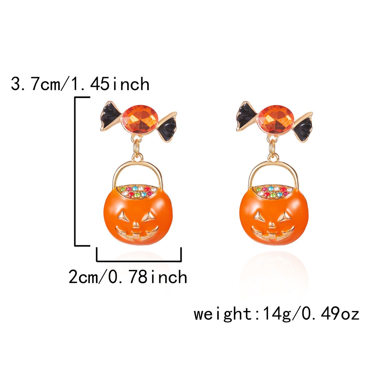 TIOZONEY - Aretes de Halloween Mujer