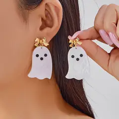 TIOZONEY - Aretes de Halloween Mujer