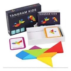 KINDA NICE - Divertidos Rompecabezas Tangram Juguete Educativos Para Niño
