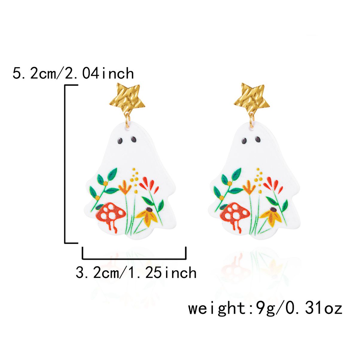 TIOZONEY - Aretes de Halloween Mujer