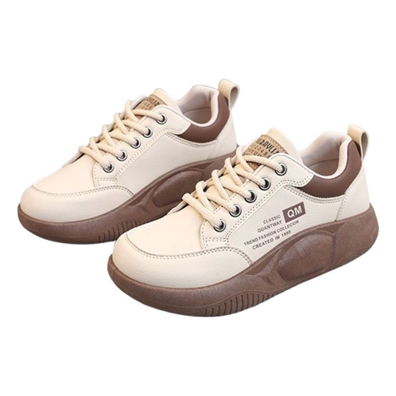 DANWEILE - Zapatillas deportivas de suela gruesa de moda para mujer