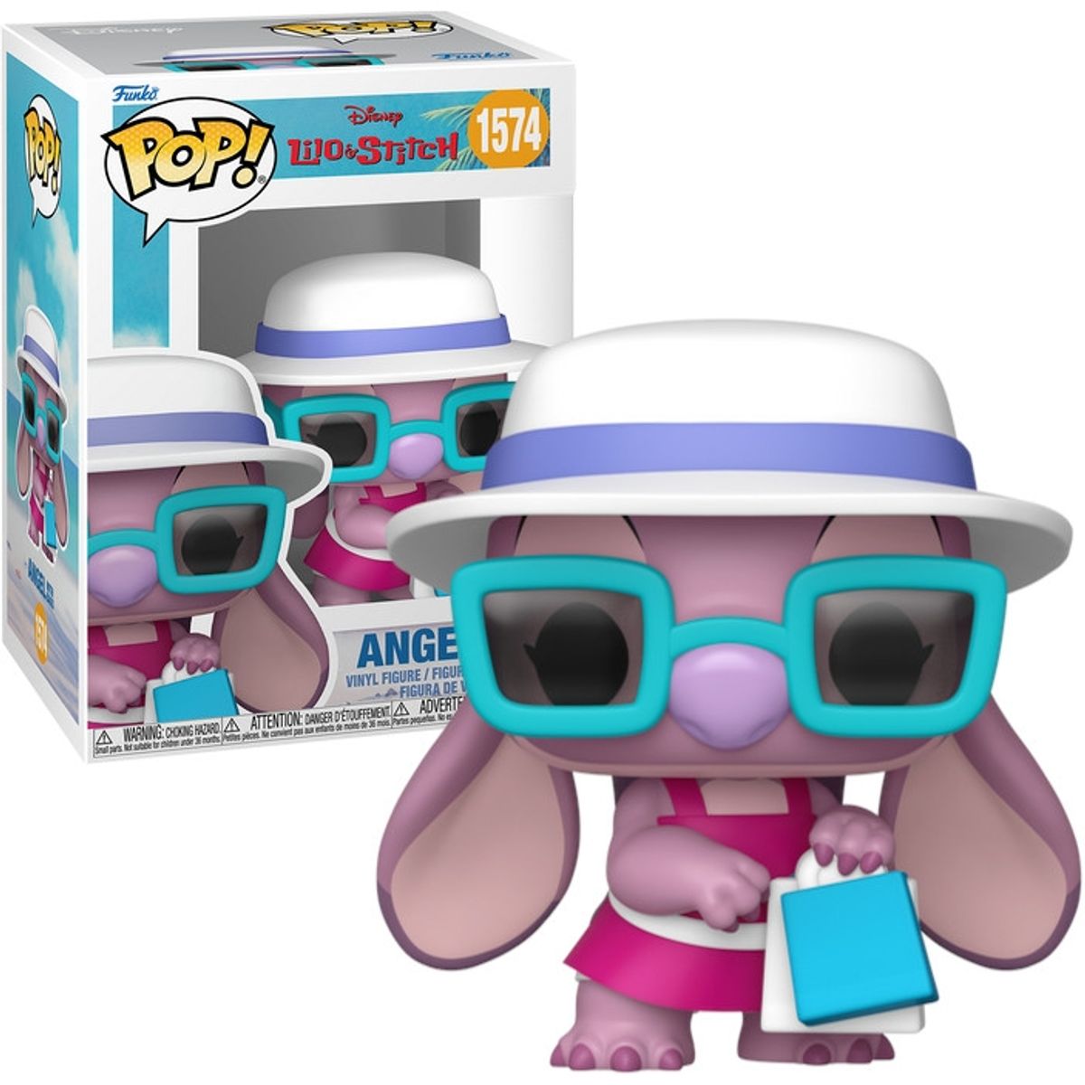 FUNKO - FUNKO 84936 POP DISNEY LILO AND STITCH ANGEL WITH BAGS