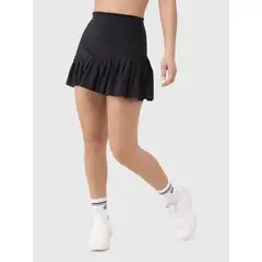 BSOUL - Falda Mujer Plisada Negra