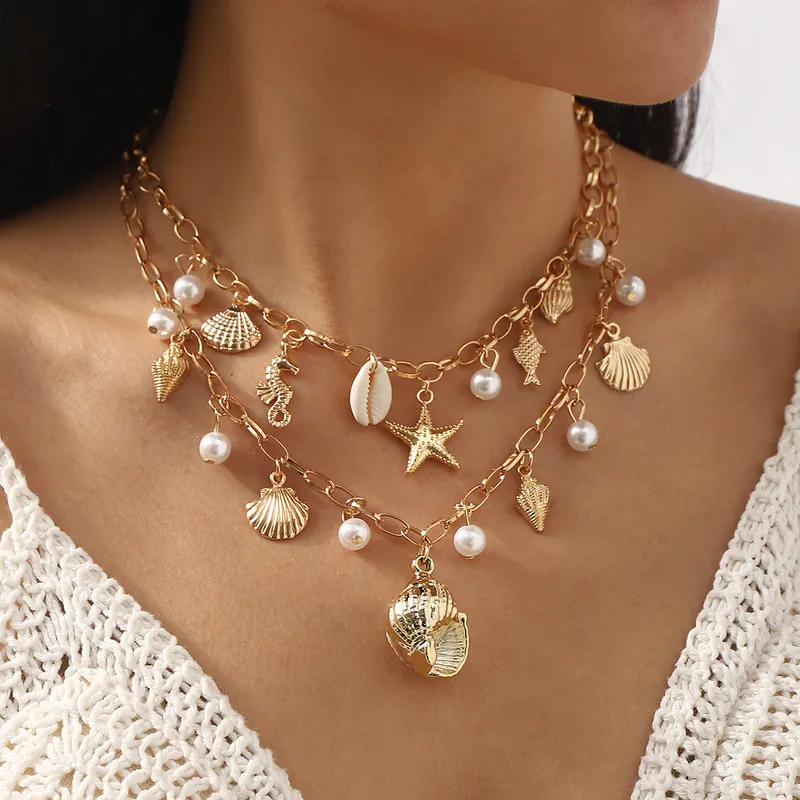 TIOZONEY - Collar Mujer -Multicolor
