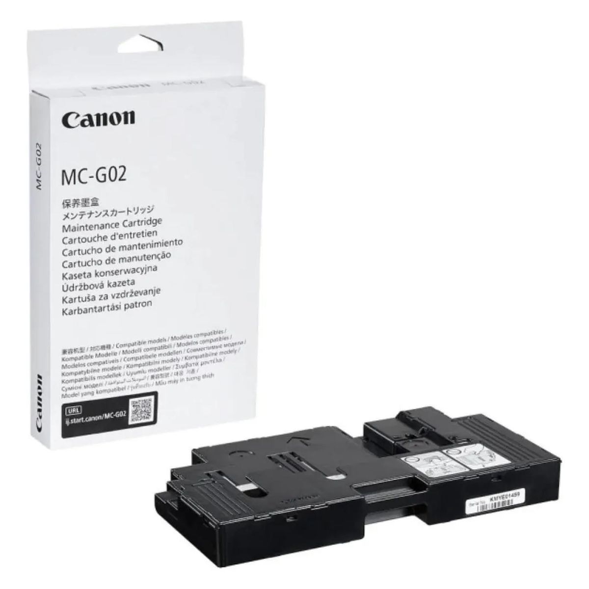 CANON - Cartucho de Mantenimiento Canon Mc-g02 Original G2160 G3160