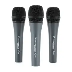 SENNHEISER - Pack 3 Micrófonos Dinámicos 3-Pack e 835