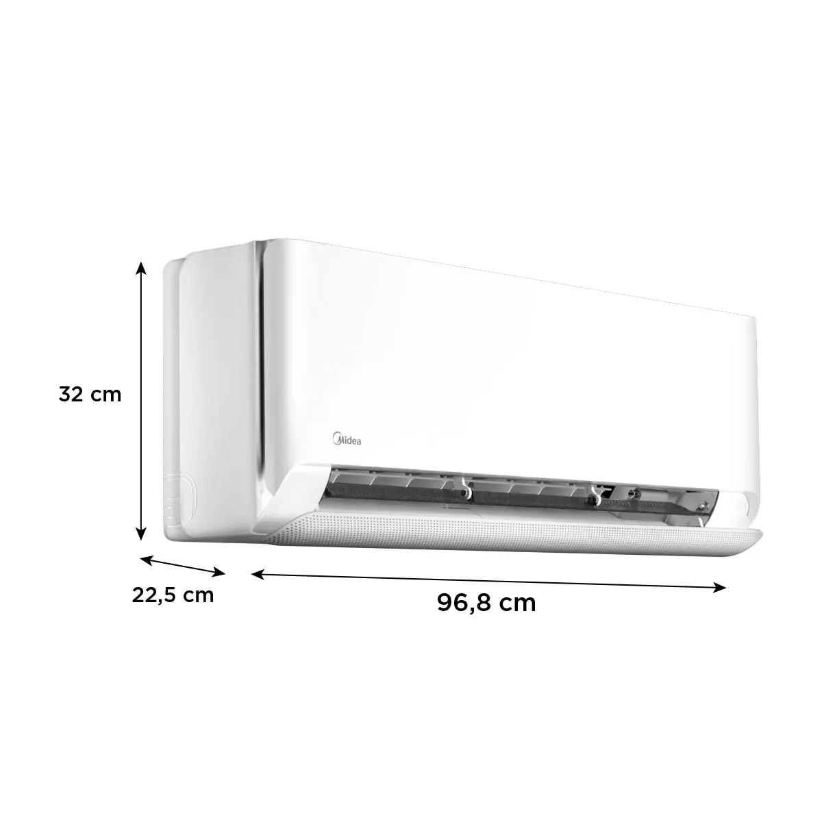 MIDEA - Aire acondicionado Split Eléctrico BREEZELESS18K 18000 Btu Midea