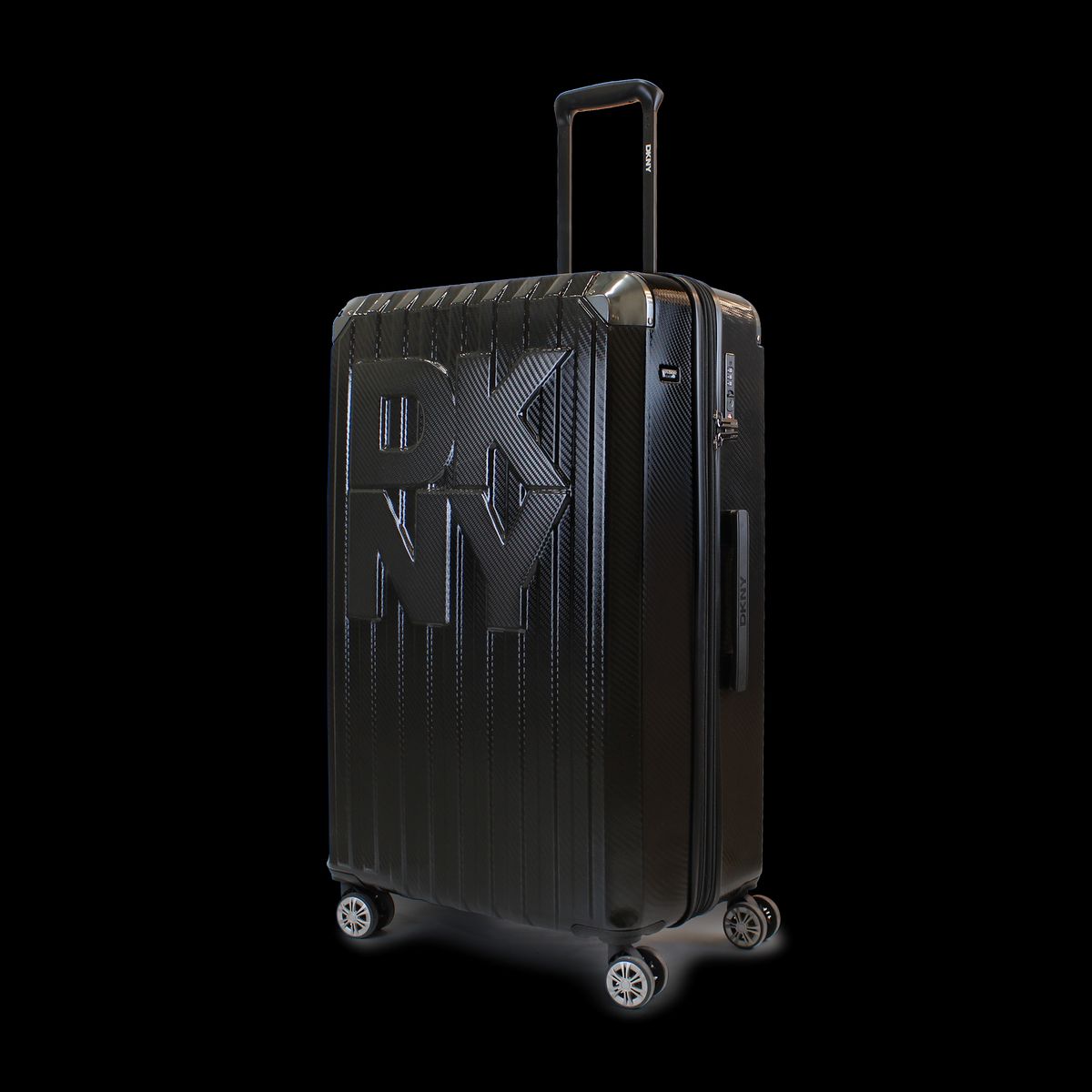 DKNY - Maleta Donna Karan grande Glow L 23kg negra DKNY