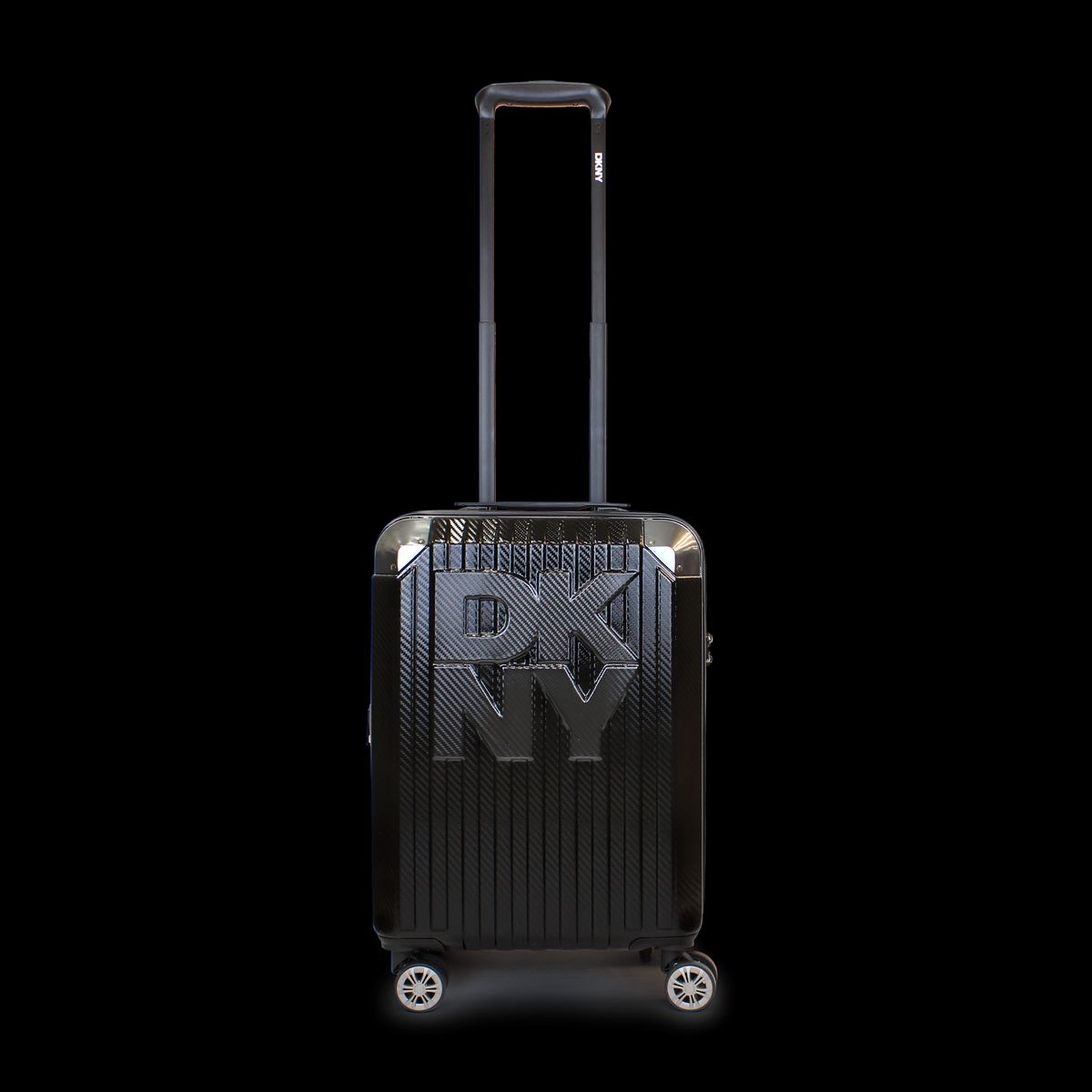 DKNY - Pack 2 Maletas Donna Karan Glow S 10kg + L 23kg negra DKNY