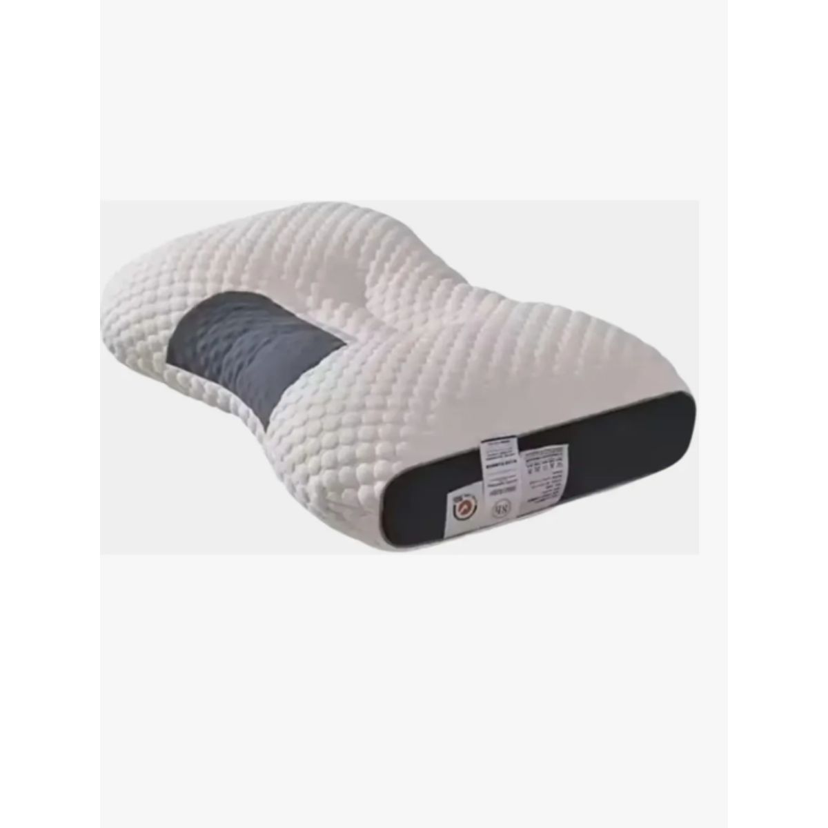 GENERICO - Pack X2 Almohada Ergonomica Ortopedica Cervical Cojin Cuello Blanco